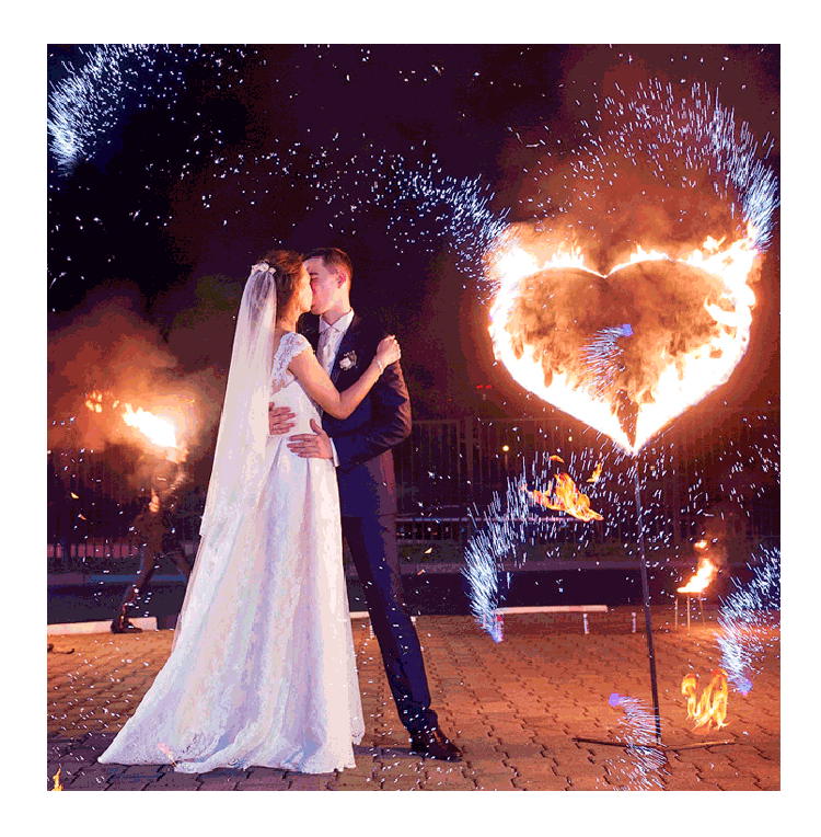 Организация пиротехнического шоу на свадьбу  Чапаевск | chapaevsk.salutsklad.ru