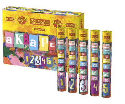 Акварель Фонтан пиротехнический купить в Чапаевске | chapaevsk.salutsklad.ru