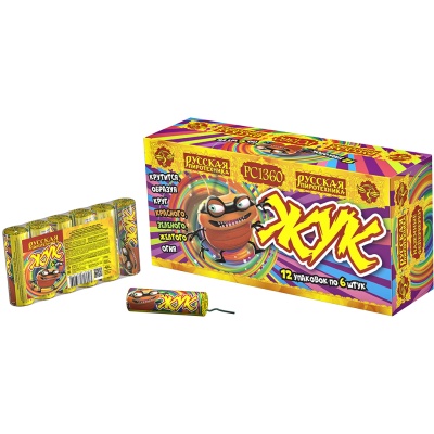 Жук Наземный фейерверк купить в Чапаевске | chapaevsk.salutsklad.ru