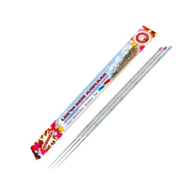 Триколор 300 мм. Бенгальские огни цветные купить в Чапаевске | chapaevsk.salutsklad.ru