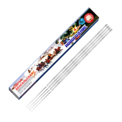 Новогодние 300-4 мм. Бенгальские огни купить в Чапаевске | chapaevsk.salutsklad.ru