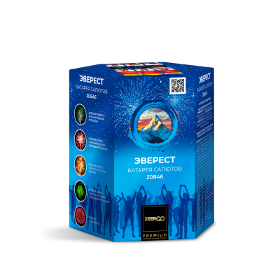 Эверест Фейерверк купить в Чапаевске | chapaevsk.salutsklad.ru