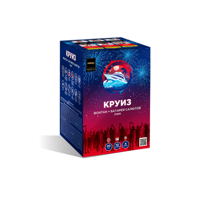 Круиз Фонтан фейерверк купить в Чапаевске | chapaevsk.salutsklad.ru