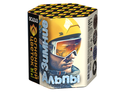 Зимние Альпы Батарея салютов купить в Чапаевске | chapaevsk.salutsklad.ru