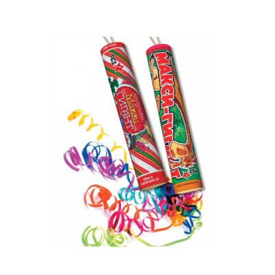 Макси-Гигант с серпантином Хлопушки купить в Чапаевске | chapaevsk.salutsklad.ru