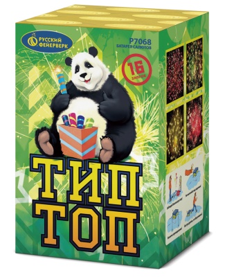 Тип-Топ Батарея салютов купить в Чапаевске | chapaevsk.salutsklad.ru