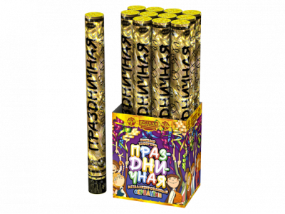 Праздничная 50 Пневматическая хлопушка купить в Чапаевске | chapaevsk.salutsklad.ru