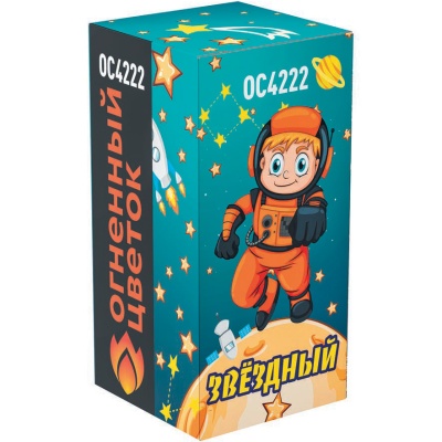 Звездный Пиротехнический фонтан купить в Чапаевске | chapaevsk.salutsklad.ru