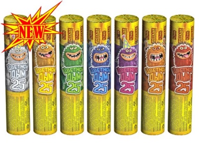 Цветной дым 25 Цветной дым купить в Чапаевске | chapaevsk.salutsklad.ru