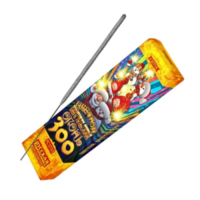 Цветной 300 мм. Бенгальские огни купить в Чапаевске | chapaevsk.salutsklad.ru